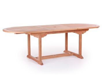 Madrid teak bord - 100x180/240